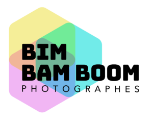 Logo de Bim Bam Boom, photographe à Montpellier et en Occitanie, pour le particulier, le commerce et l'entreprise